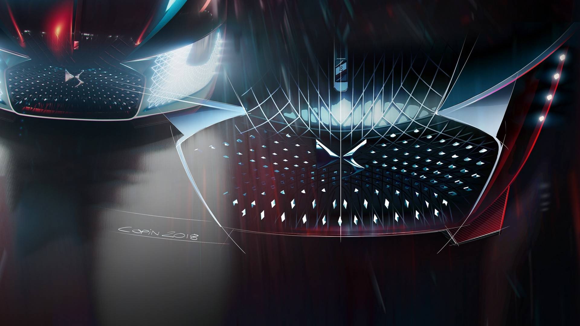 DS X E-Tense Concept - sieu xe bat doi xung anh 6