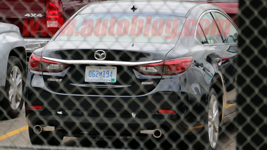 Mazda6 Skyactiv-D 2019 bị bắt gặp trên phố ảnh 2 Mazda6 Skyactiv-D 2019 bi bat gap tren pho anh 2