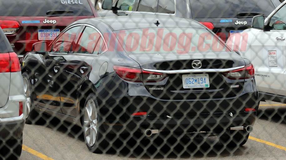 Mazda6 Skyactiv-D 2019 bị bắt gặp trên phố ảnh 3 Mazda6 Skyactiv-D 2019 bi bat gap tren pho anh 3