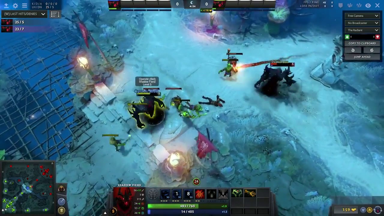 AI choi Dota thang con nguoi anh 1