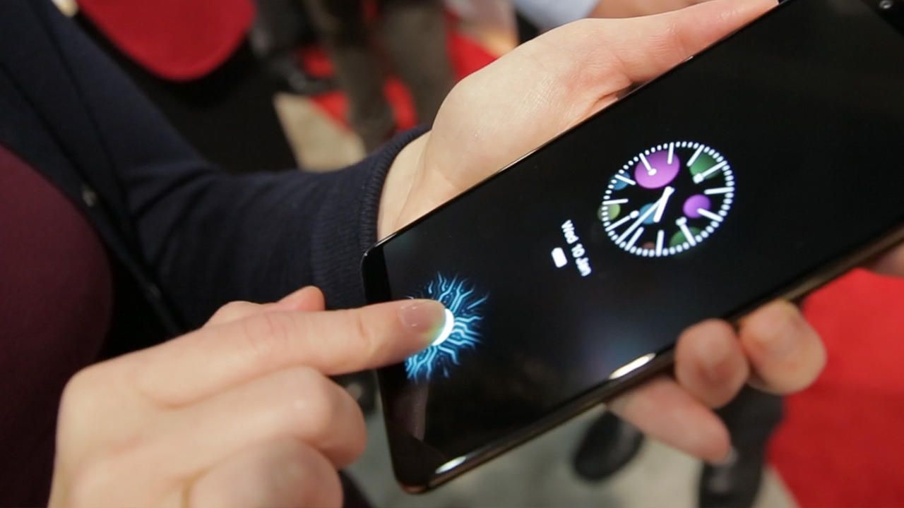 Nokia A1 Plus se su dung cam bien van tay duoi man hinh? hinh anh