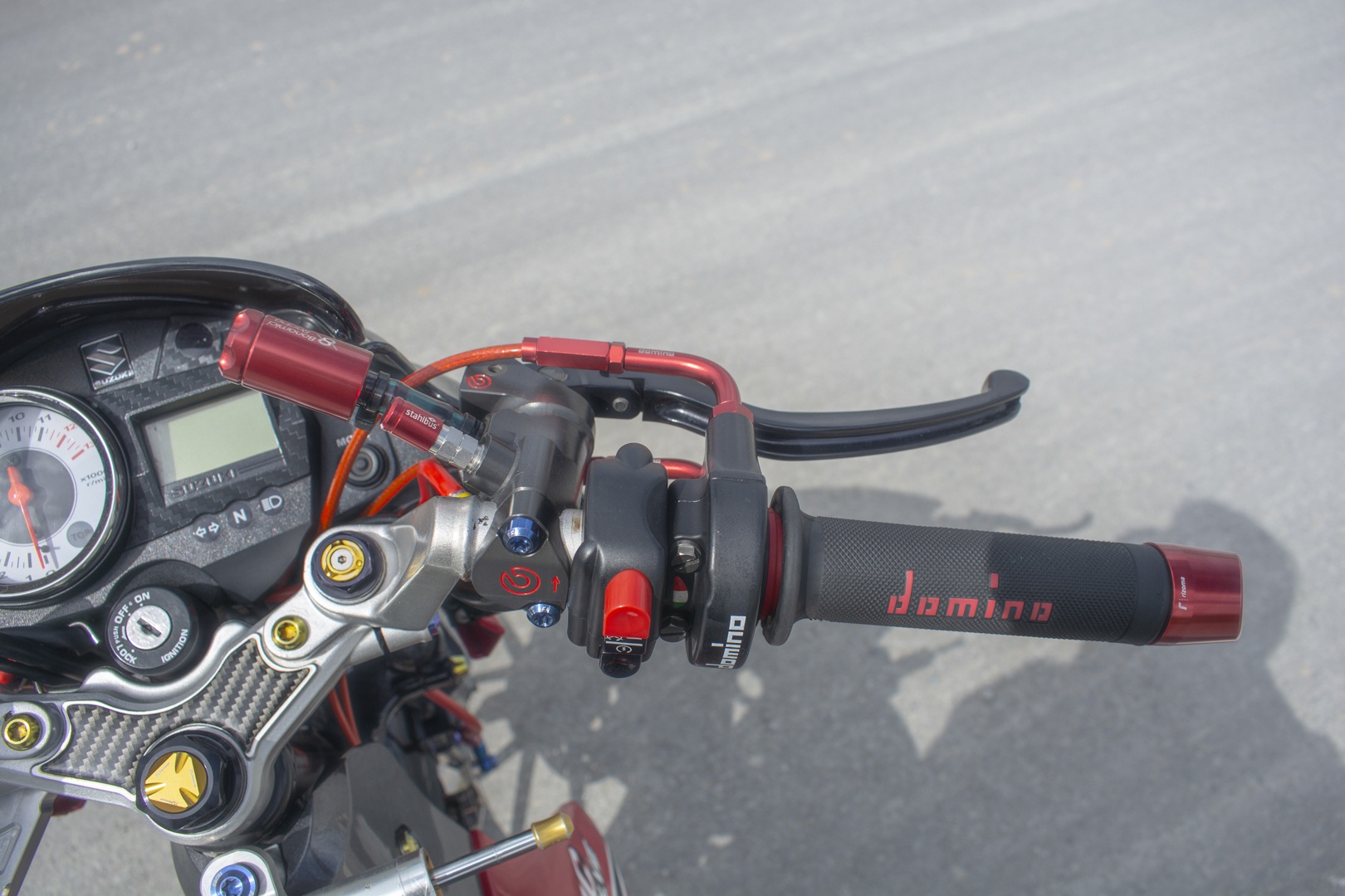 Suzuki Satria F150 hang hieu cua biker Can Tho anh 4