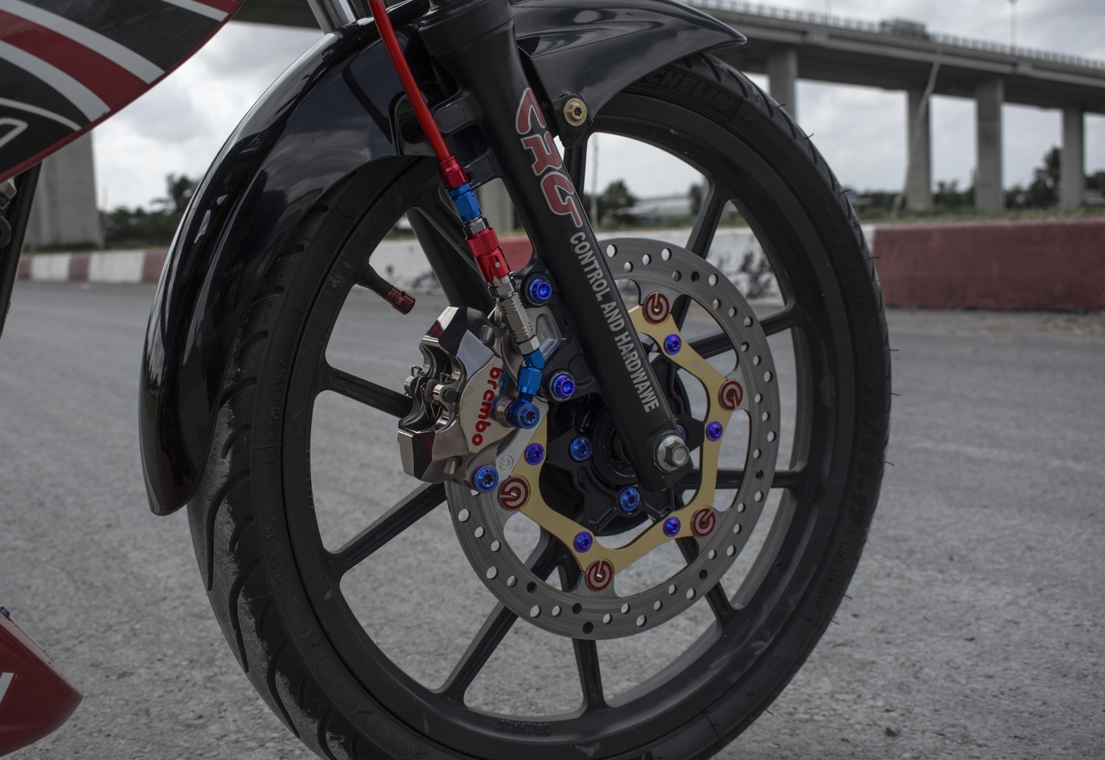 Suzuki Satria F150 hang hieu cua biker Can Tho anh 7