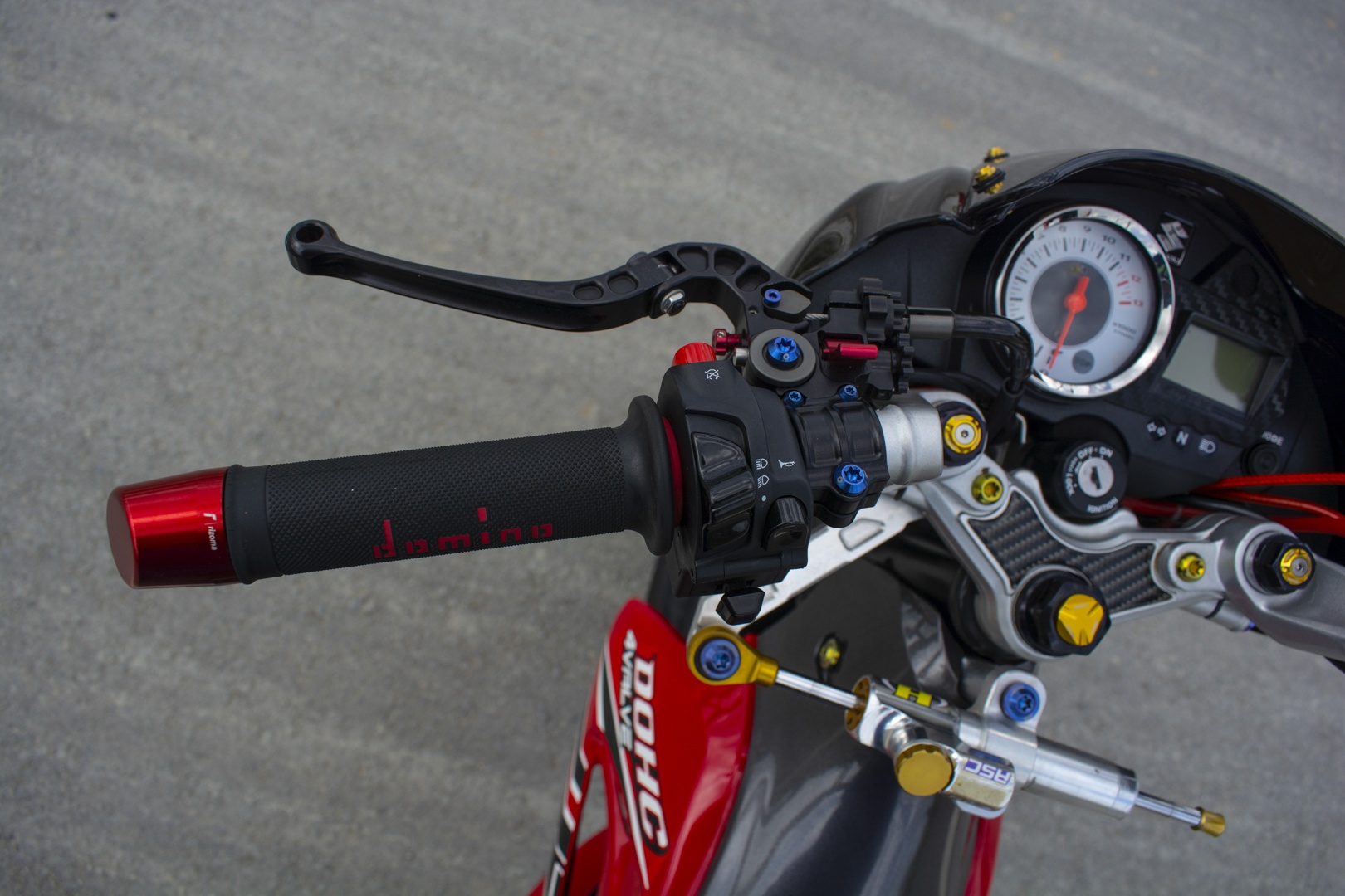 Suzuki Satria F150 hang hieu cua biker Can Tho anh 5