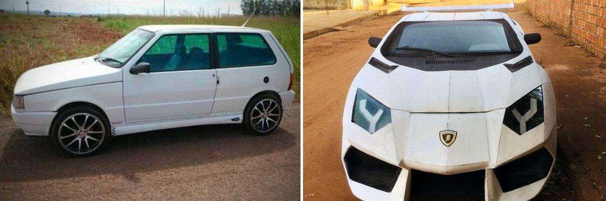 Lamborghini Aventador nhai gia 800 USD cua tho may Brazil hinh anh