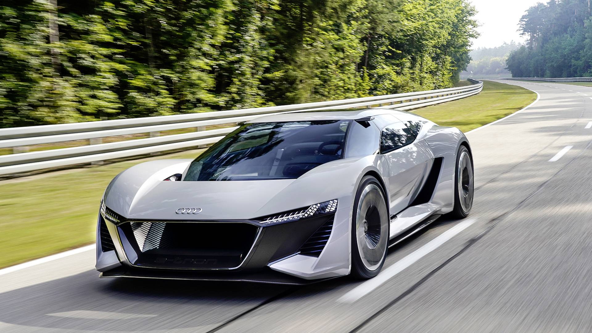 Sieu xe dien Audi PB18 E-Tron Concept ra mat, manh 671 ma luc hinh anh
