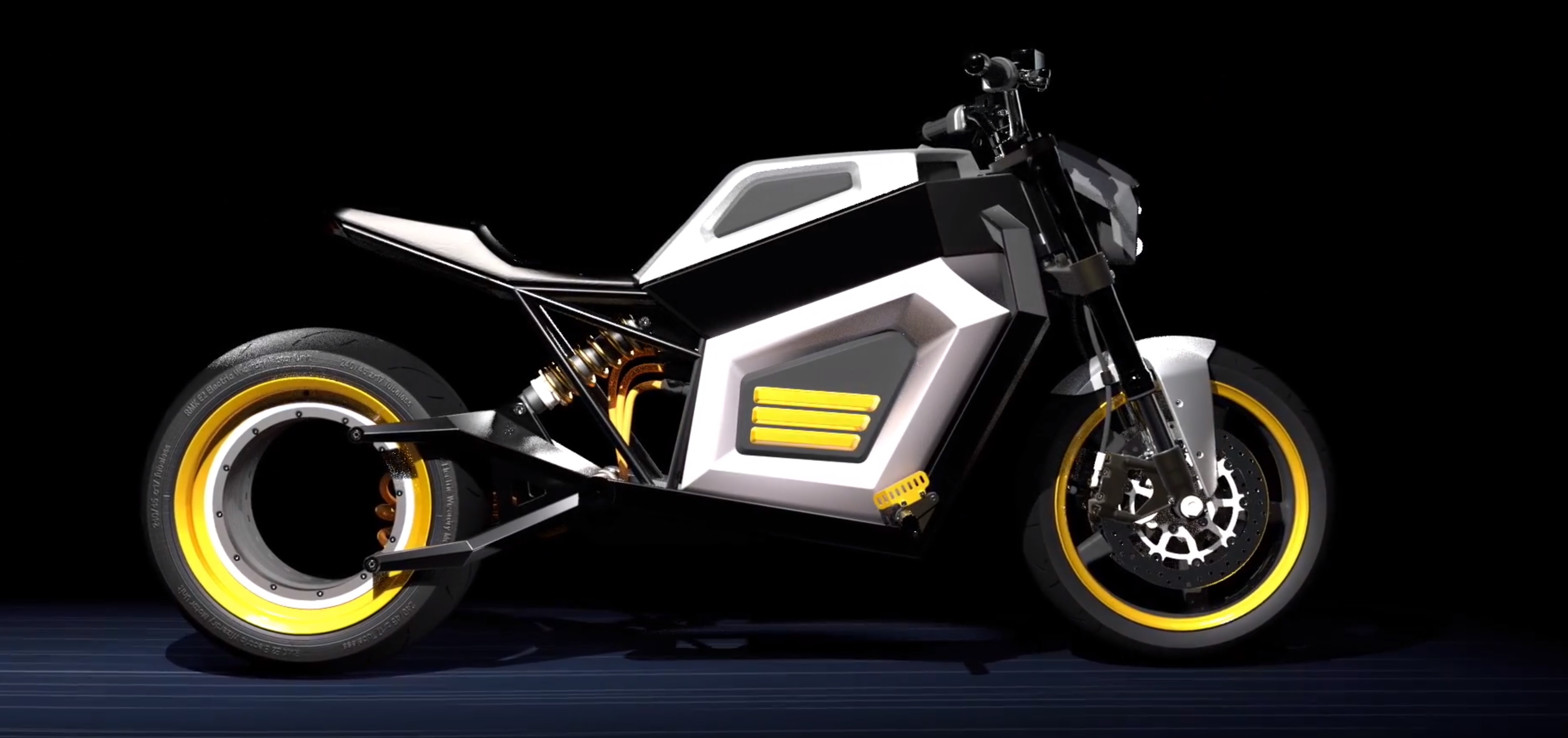 RMK E2 - moto dien khong truc banh sau voi van toc toi da 160 km/h hinh anh