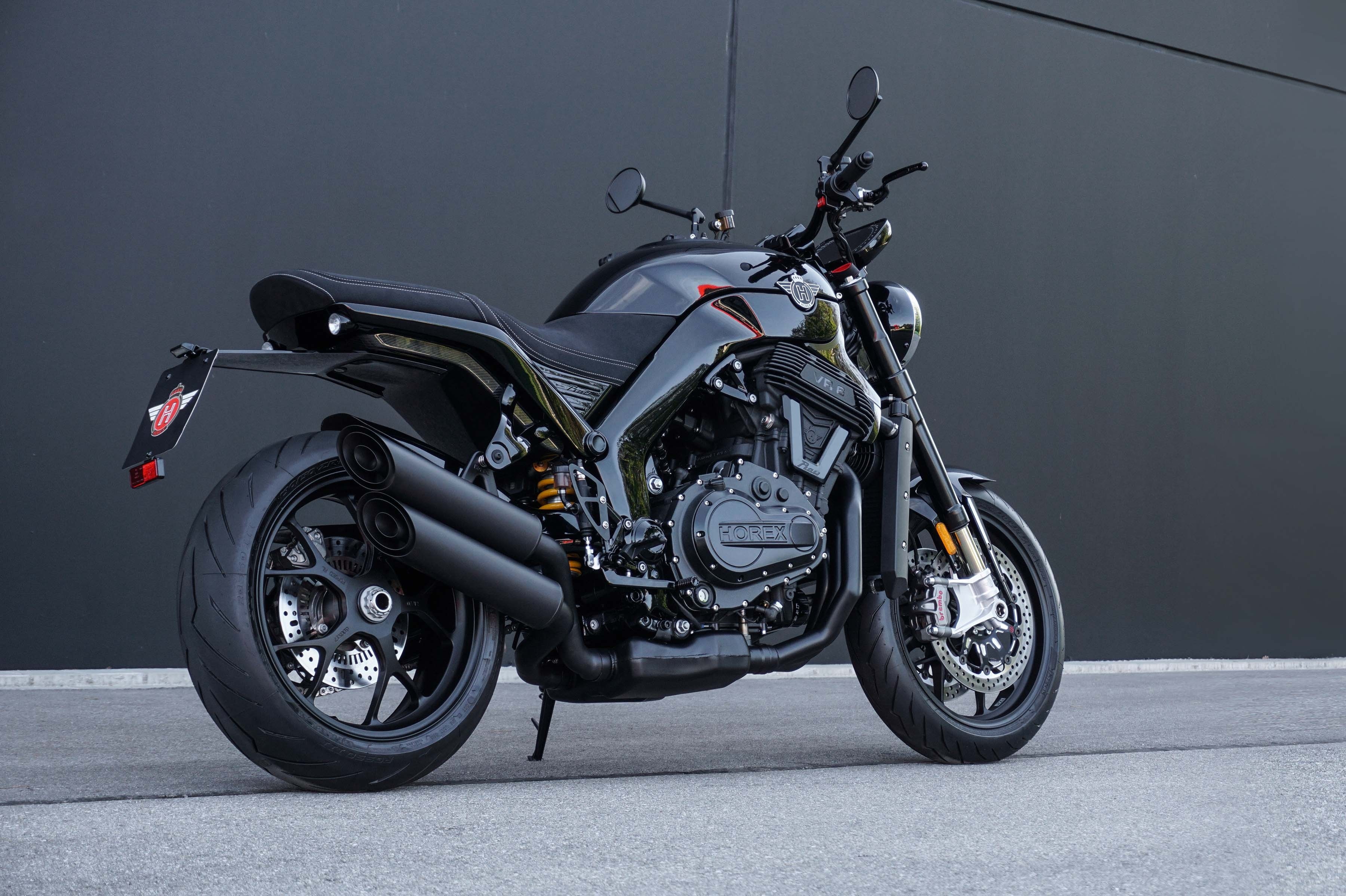 Sieu moto 6 xy-lanh Horex VR6 Raw co gia 40.000 USD tai Duc hinh anh