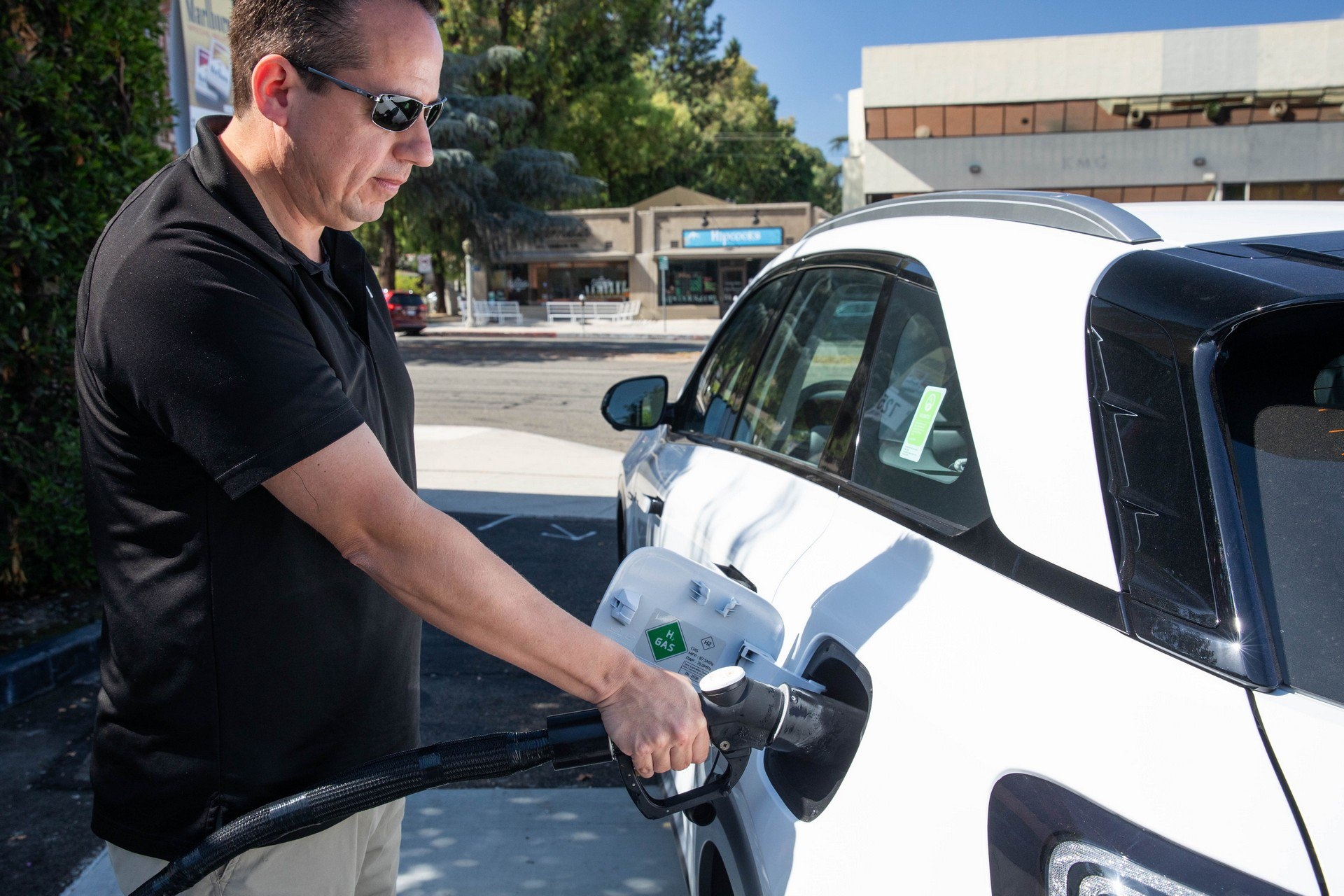 Crossover chay dien Hyundai Nexo 2019 ra mat anh 8