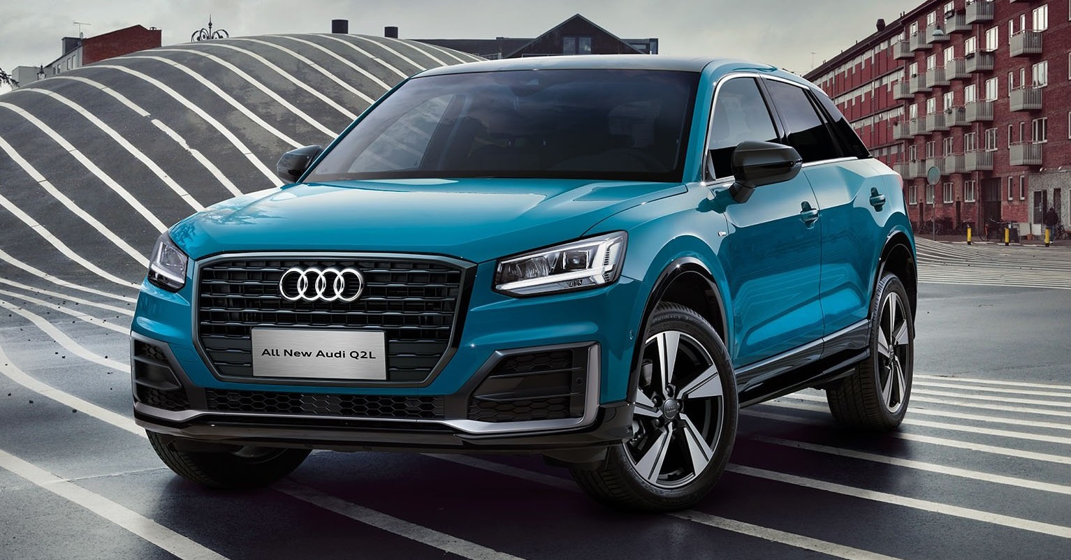 Audi Q2 phien ban keo dai vai centimet ra mat o TQ hinh anh