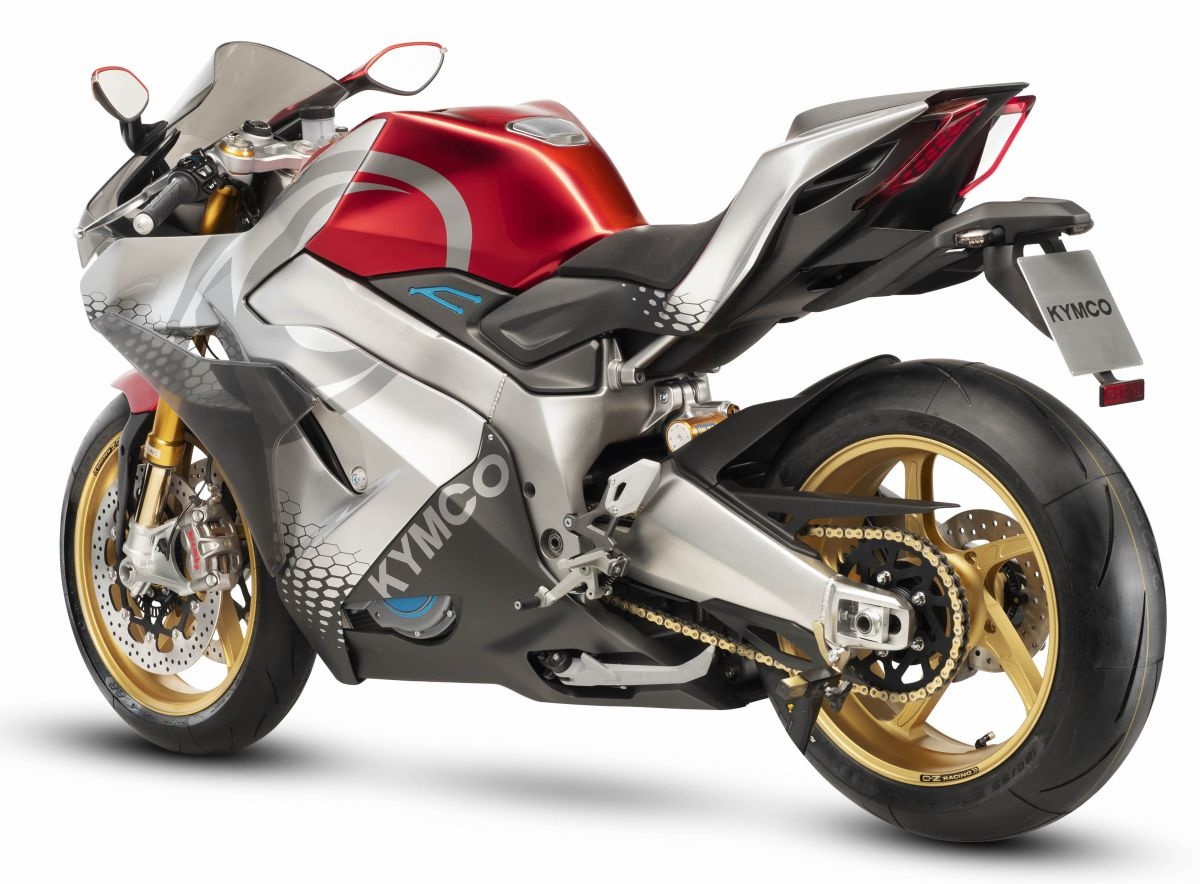KYMCO ra mat sieu moto dien anh 3