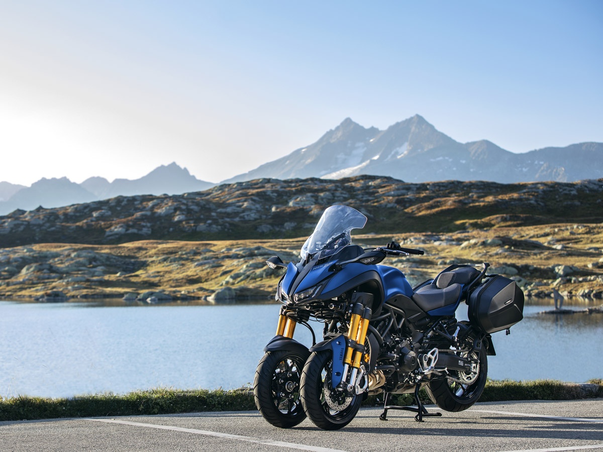 Moto phuot 3 banh Yamaha Niken GT ra mat, gia tu 17.300 USD hinh anh