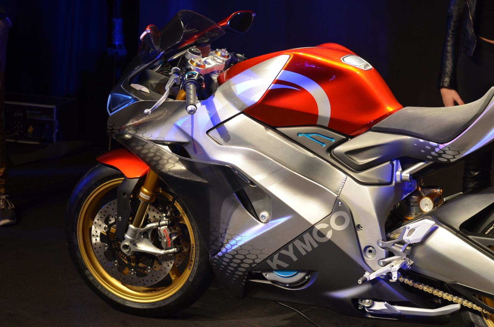 KYMCO ra mat sieu moto dien anh 7