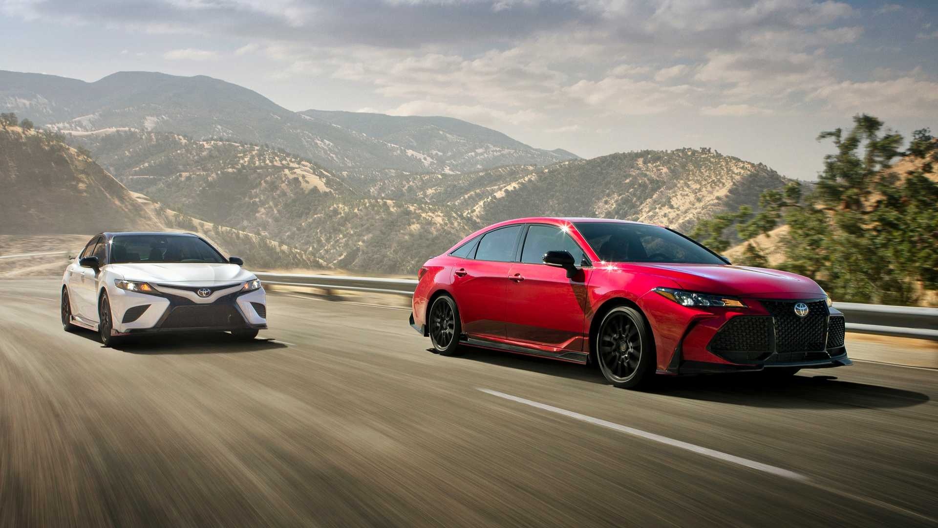 Toyota Camry TRD va Avalon TRD ra mat voi gam thap the thao hinh anh