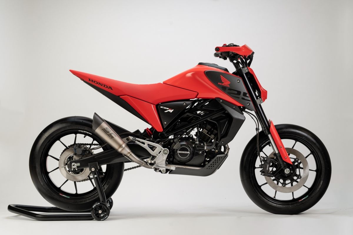 Honda CB125X va CB125M Concept ra mat anh 4