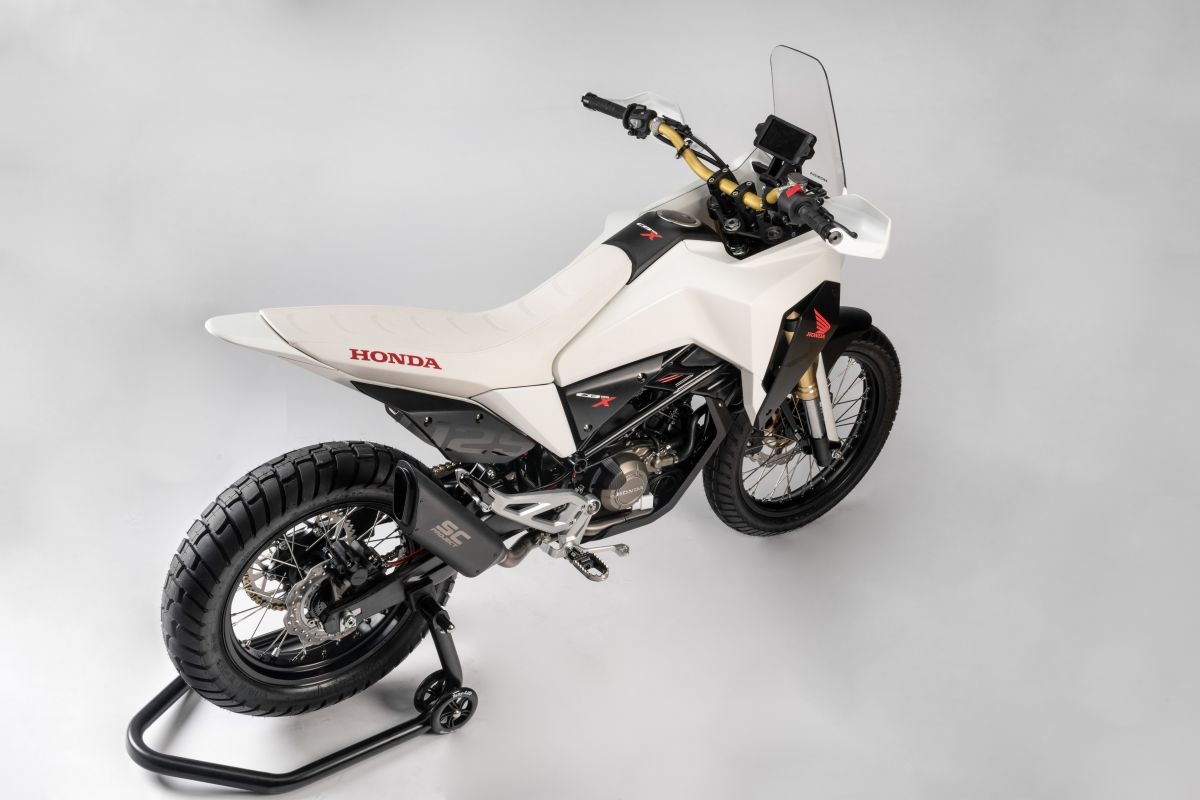 Honda CB125X va CB125M Concept ra mat anh 8
