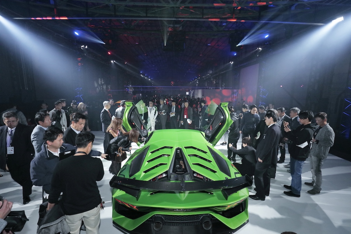 Lễ hội Lamborghini tại Nhật Bản ảnh 2 Le hoi Lamborghini tai Nhat Ban anh 2