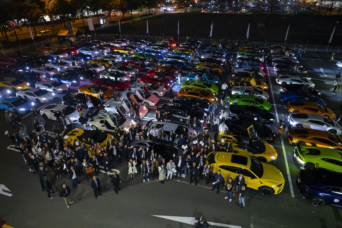 Lễ hội Lamborghini tại Nhật Bản ảnh 6 Le hoi Lamborghini tai Nhat Ban anh 6