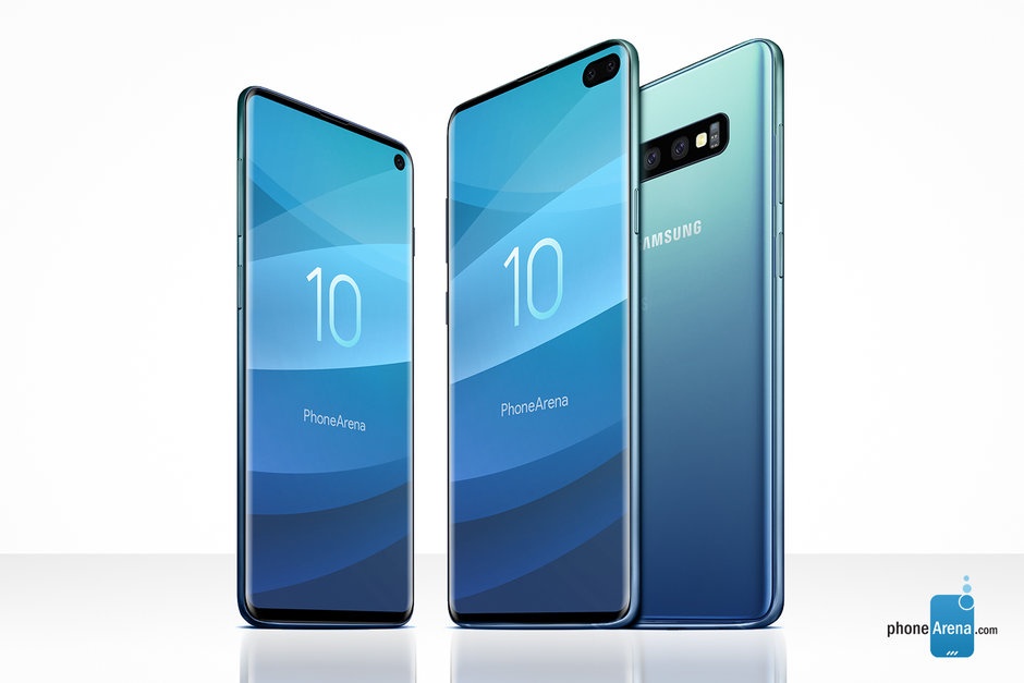 Galaxy S10 va S10+ lo dien hinh anh