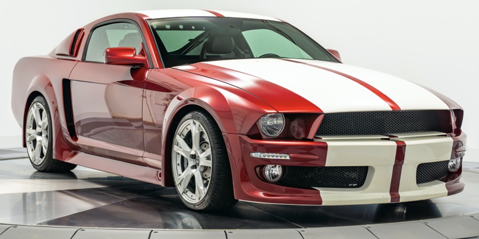 Xe lai giữa Mustang và Lamborghini độc và lạ ảnh 4 Xe lai giua Mustang va Lamborghini doc va la anh 4