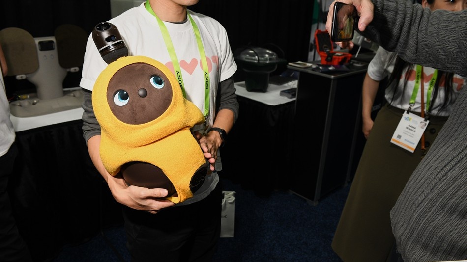 Robot danh cho nguoi co don ra mat tai CES 2019, gia 6.000 USD hinh anh