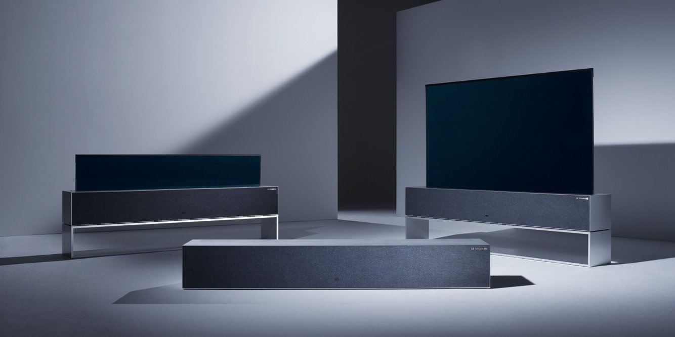 TV cuon tron cua LG anh 1