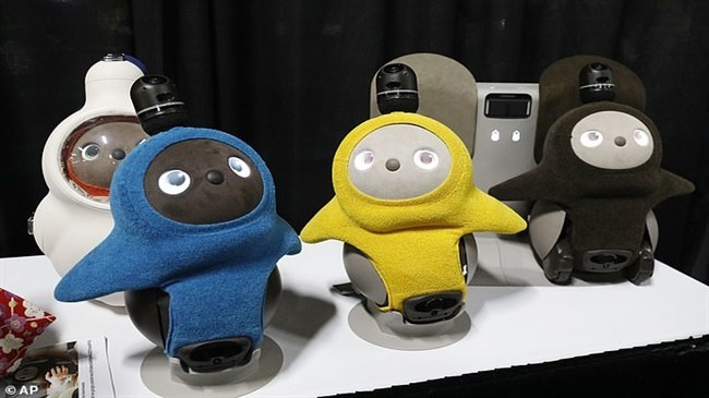 Robot danh cho nguoi co don hinh anh