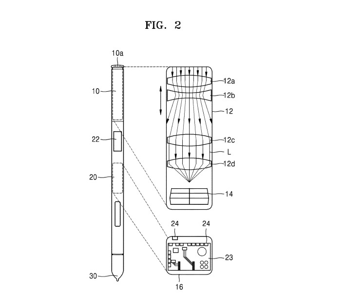 Galaxy Note co camera tren but S-Pen anh 2