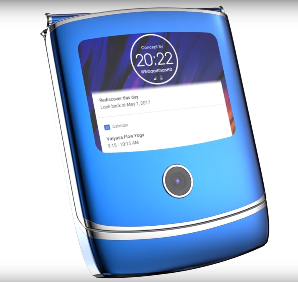 Motorola RAZR màn hình gập ảnh 1 Motorola RAZR man hinh gap anh 1