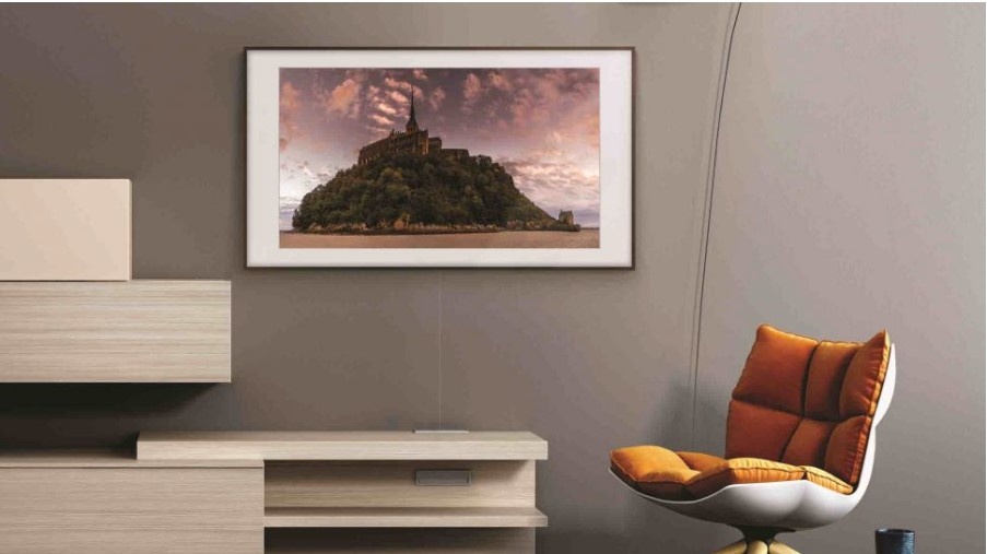 Samsung dang nghien cuu loai TV khong can day nguon hinh anh