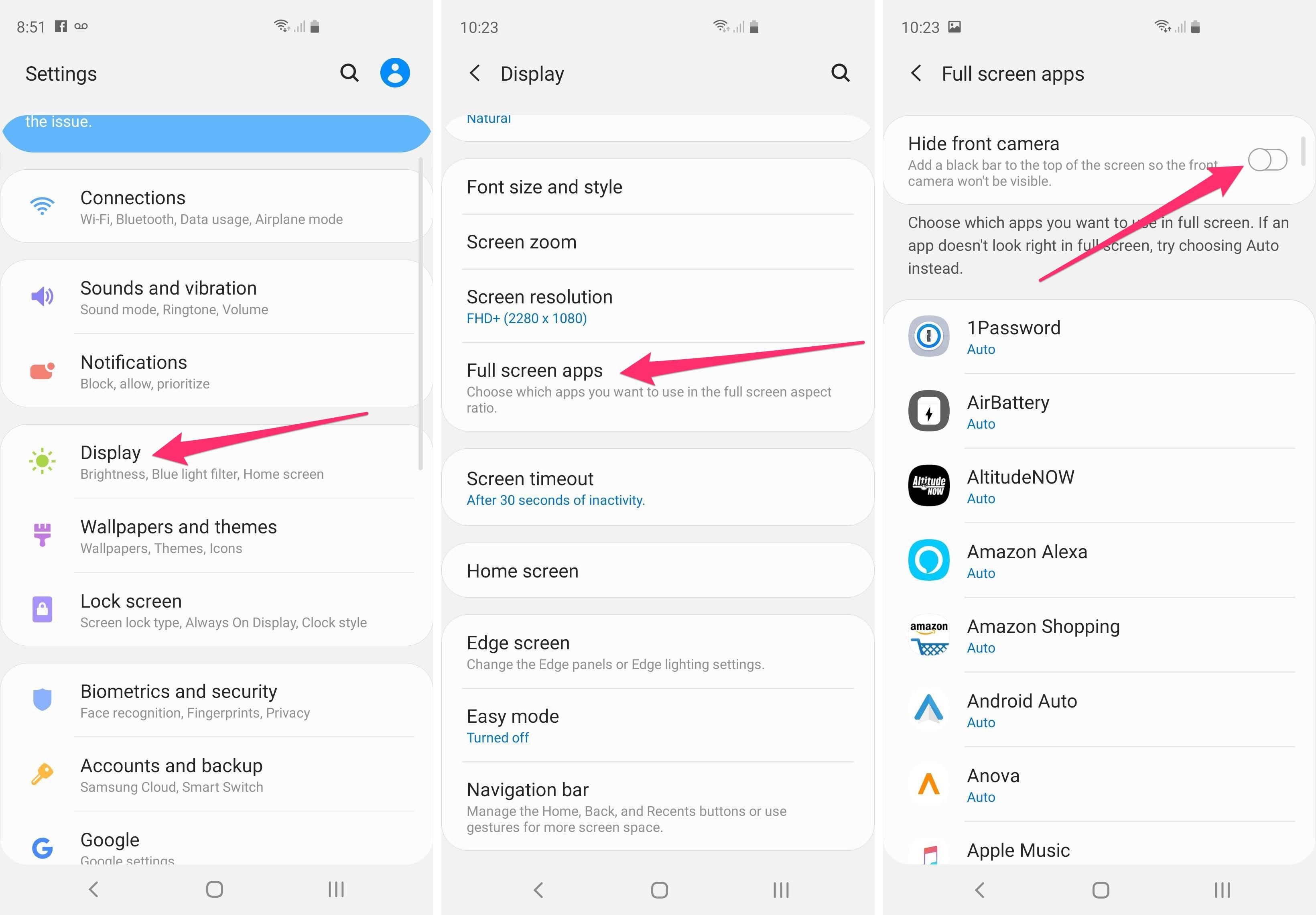 cach an camera duc lo tren Galaxy S10,  S10 Plus anh 2