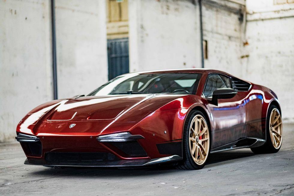 Lamborghini Huracan trở về quá khứ ảnh 2 Lamborghini Huracan tro ve qua khu anh 2