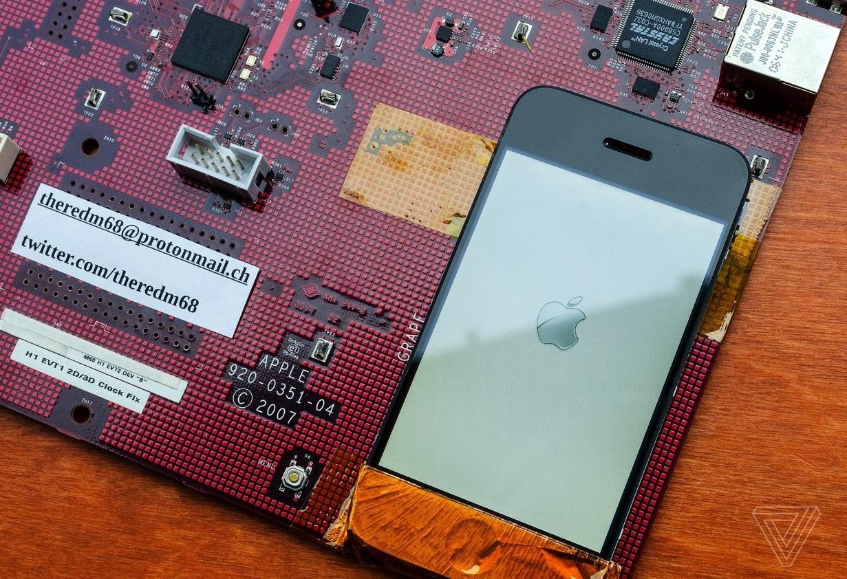 bản thử nghiệm iPhone thế hệ đầu tiên ảnh 6 ban thu nghiem iPhone the he dau tien anh 6