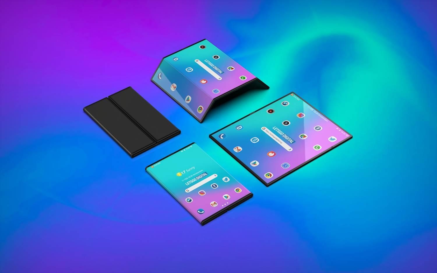 Xiaomi tung them teaser mau dien thoai gap doi dau Galaxy Fold hinh anh