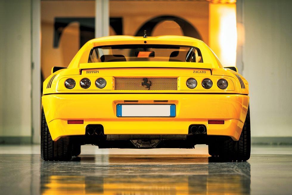 Chiếc Ferrari độc đáo nhất của hãng thiết kế Zagato ảnh 3 Chiec Ferrari doc dao nhat cua hang thiet ke Zagato anh 3