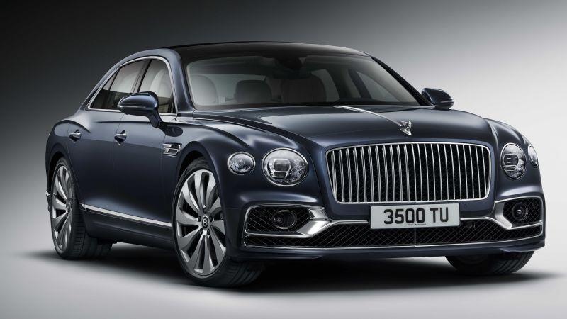 Ra mat Bentley Flying Spur 2020, lan dau co he thong lai 4 banh hinh anh
