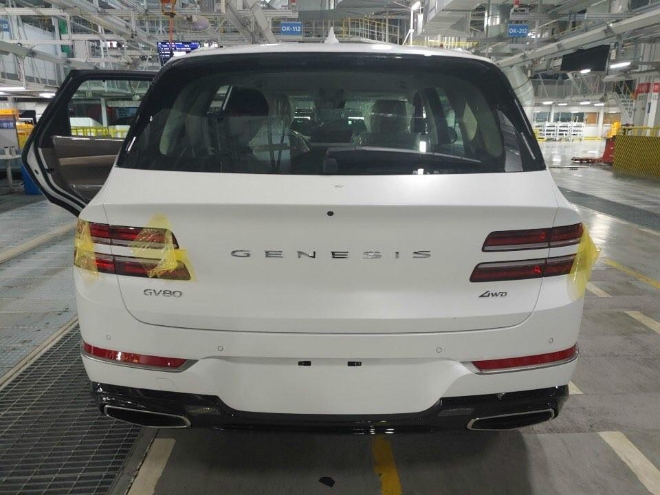 Genesis G80 lộ ảnh thực tế ảnh 3 Genesis G80 lo anh thuc te anh 3