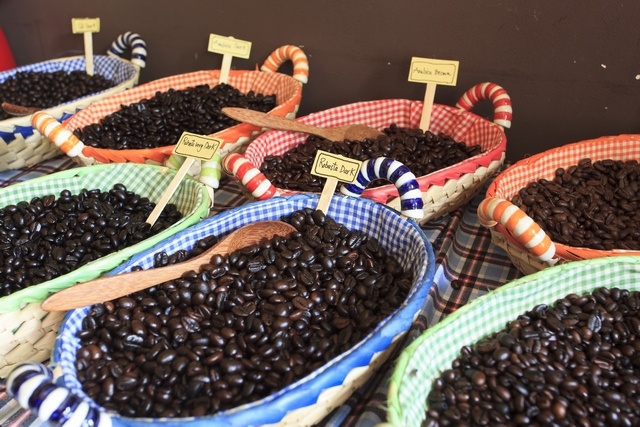 Cho ca phe o Bazar hinh anh