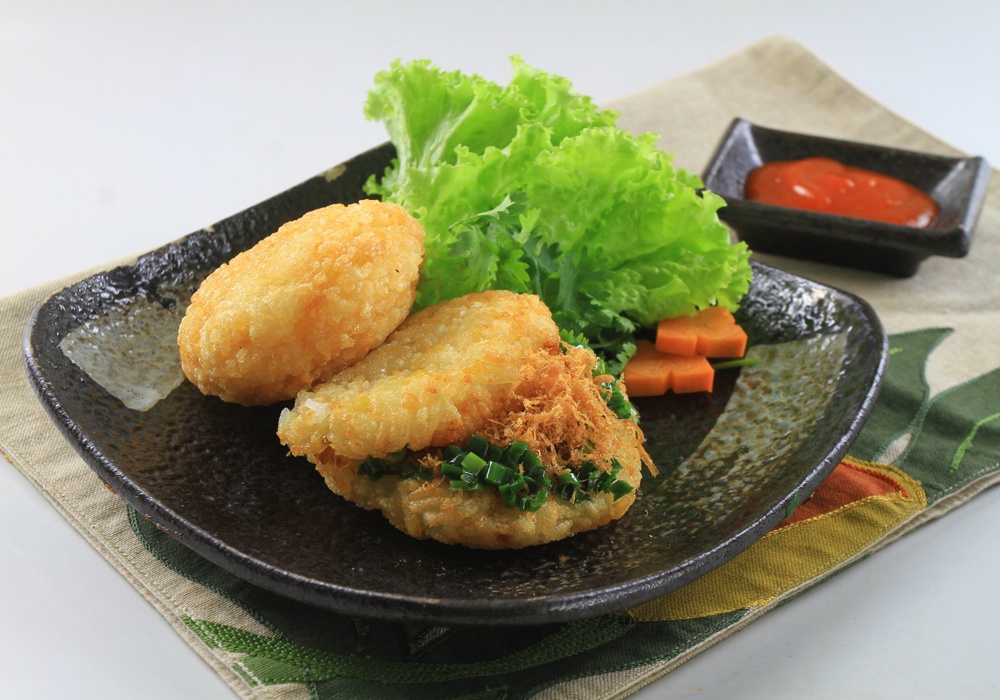 Beo thom sushi tau hu ky chien gion hinh anh