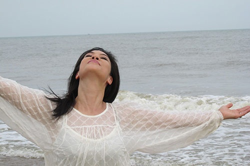 Thu Phuong 4 con van tre dep, man ma hinh anh