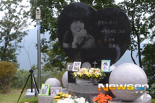 Ban be vieng mo Choi Jin Sil nhan 5 nam ngay mat hinh anh