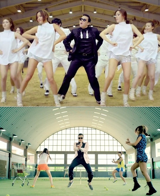 Trước khi cho ra mắt Gangnam Style, PSY gần như chỉ được biết đến là một nghệ sĩ hài. Tuy nhiên, khi phát hành MV này, PSY ngay lập tức trở nên nổi tiếng vũ đạo  “nhảy ngựa” hài hước. Gangnam style thậm chí còn vượt qua cả Baby của Justin Bieber để trở thành video được xem nhiều nhất nhất trên YouTube cùng với  “cơn sốt” cover trên toàn thế giới.