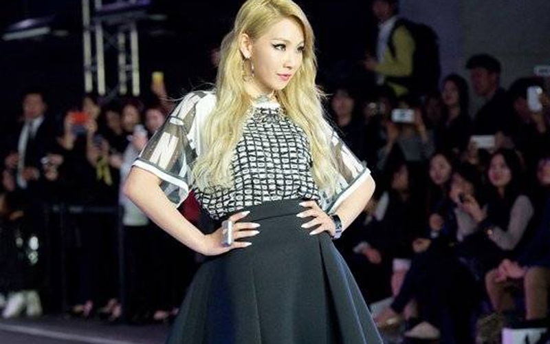 CL (2NE1) lam vedette trong show dien cua DKNY hinh anh