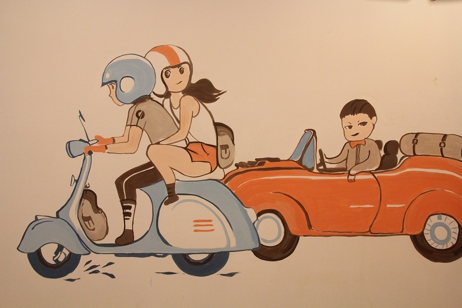 Lac vao the gioi truyen tranh o Midori Manga Coffee hinh anh