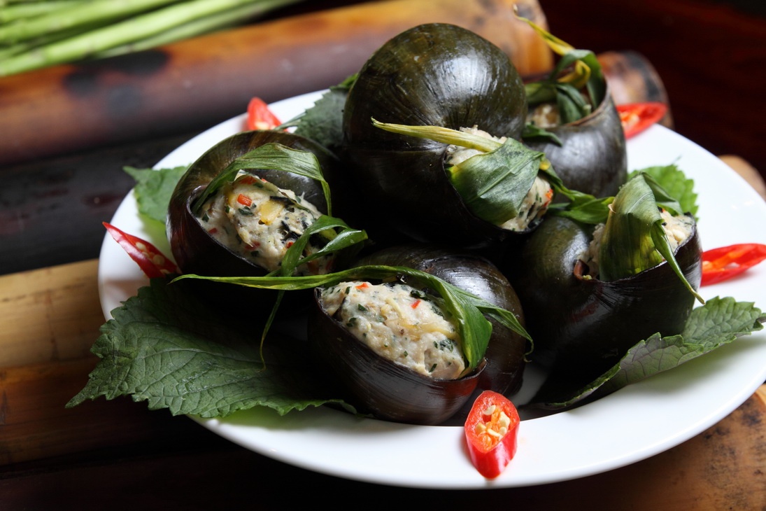 An oc ngam trang sao o nha hang trieu do hinh anh