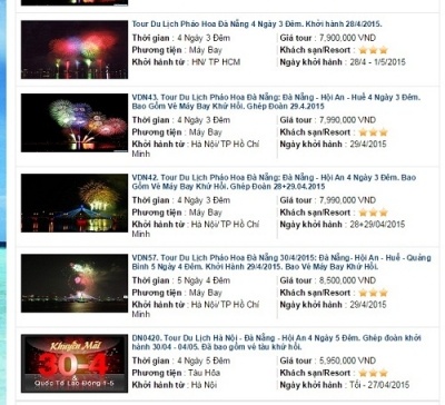 Du lich trong nuoc 30/4: Gia khach san bang tour nuoc ngoai hinh anh