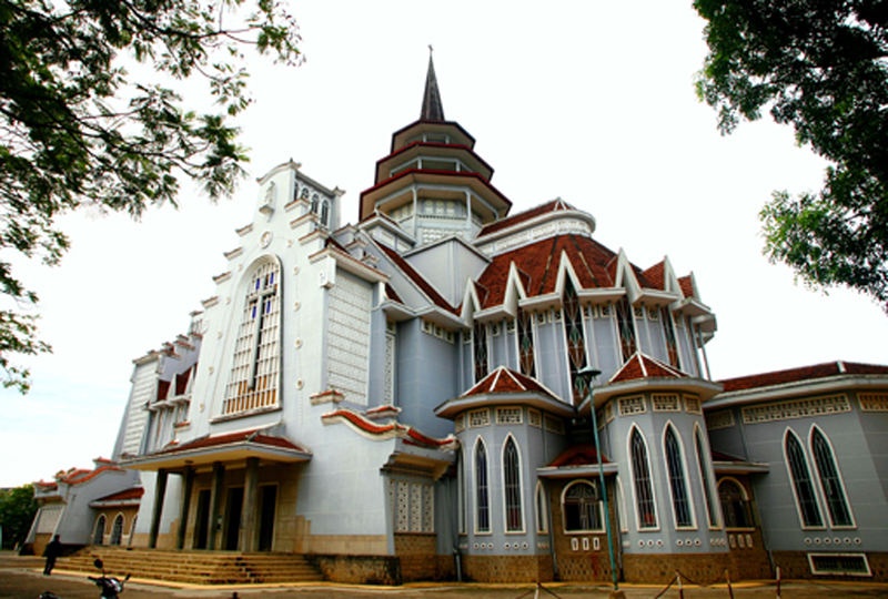 Nhung nha tho co thiet ke an tuong nhat Viet Nam hinh anh