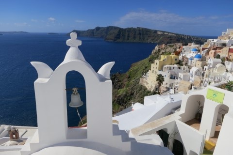 Ngam hoang hon o 'dao thien duong' Santorini hinh anh