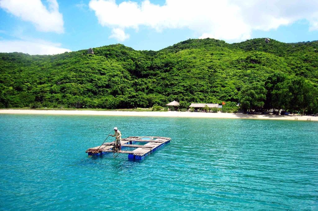  Vịnh Vân Phong nằm ở giữa hai huyện Vạn Ninh và Ninh Hoà (Khánh Hòa), cách thành phố Nha Trang chừng 80 km về hướng Bắc. Nhắc đến vịnh này, người ta nhớ ngay đến bãi Sơn Đừng, nơi có 11 hộ dân sống gần như tách biệt với thế giới bên ngoài và nguồn nước ngọt ngầm trong bờ cát. vietnamdiscoveries.com