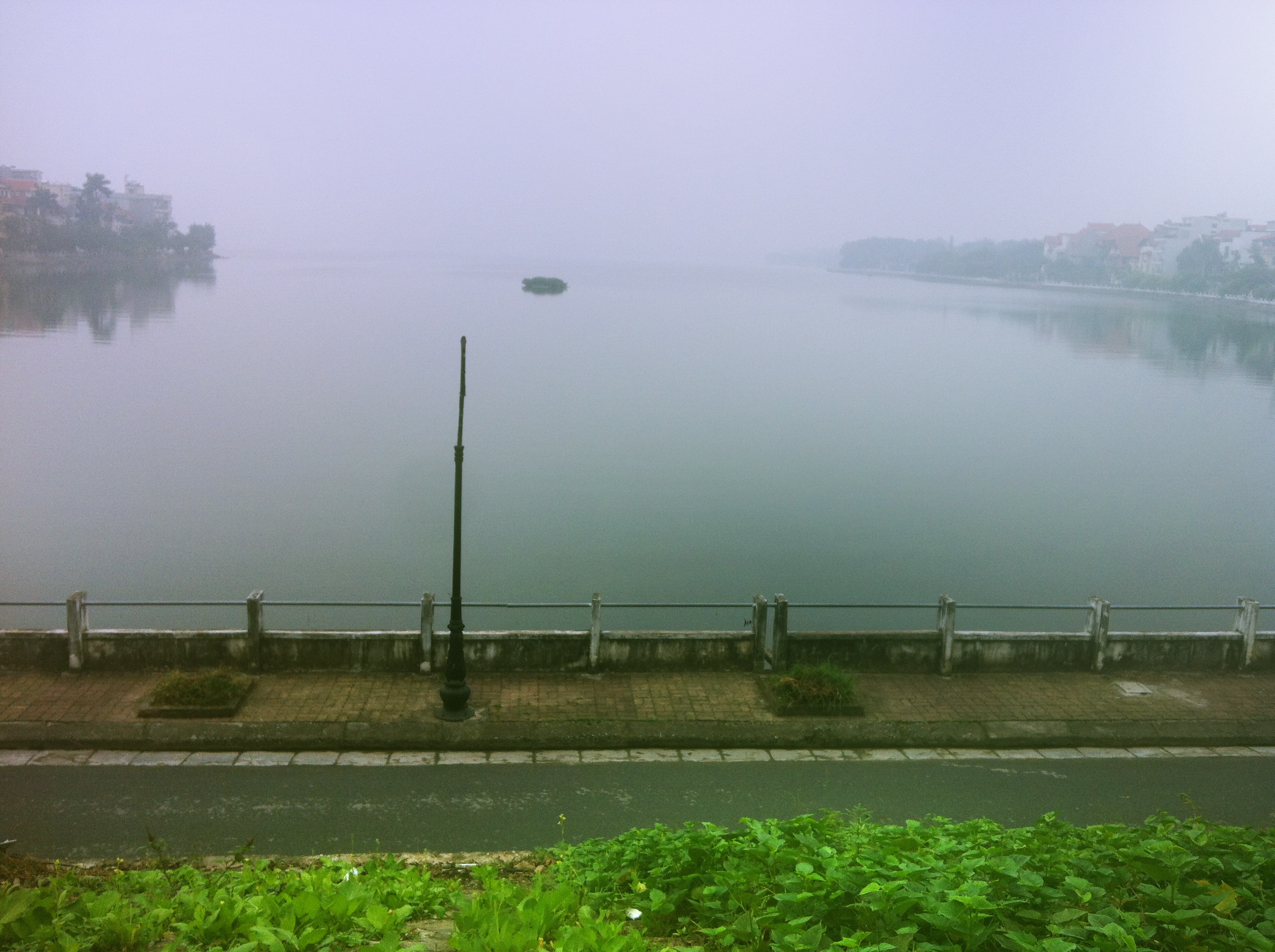 Hồ Tây. Ảnh: Kim Lý.